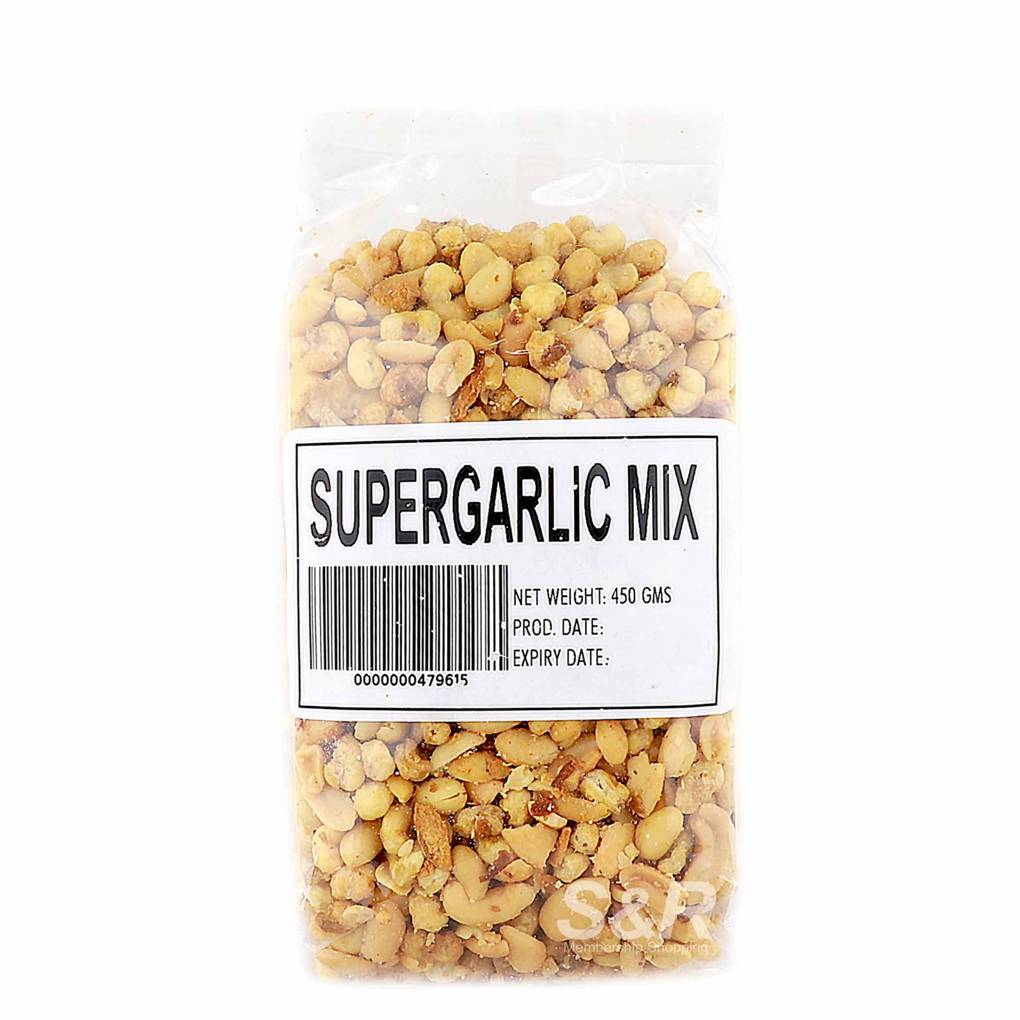 Supergarlic Mix Corn and Nuts 450g